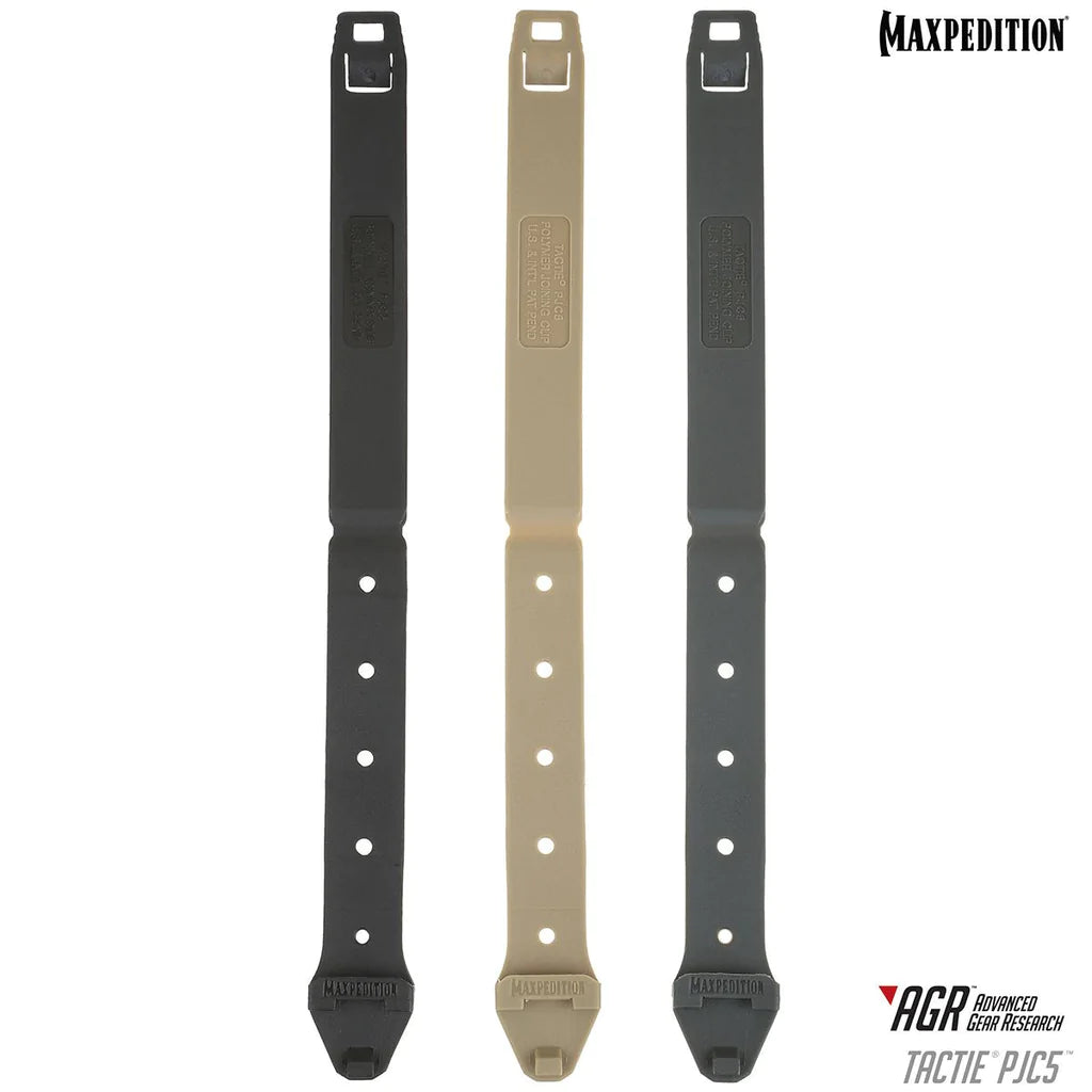 Maxpedition TacTie PJC5 Polymer Joining Clips (Pack of 6) - Bags & Packs